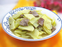 家常菜土豆片炒肉