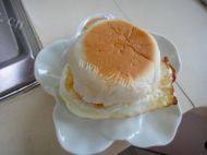 自己做的鸡蛋汉堡