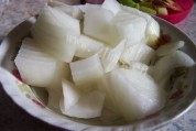美味的香辣田鸡做法图解4)