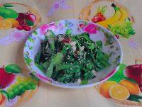 家常菜蒜蓉炒油菜