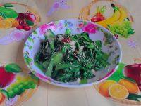 家常菜蒜蓉炒油菜