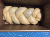 自制抹茶双色吐司做法图解12)