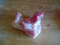 美味的香煎五花肉做法图解1)