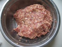 自制意式鲜虾肉丸披萨做法图解10)