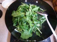 香喷可口的蒜香花油菜做法图解5)
