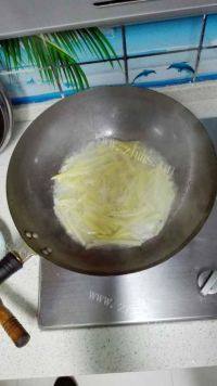 家常菜清炒土豆丝做法图解4)