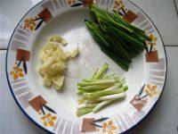 家常菜杏鲍菇炒腊肉做法图解5)