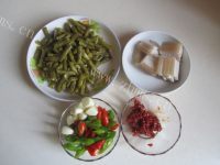 开胃的酸豆角回锅肉做法图解4)