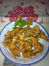 美味的香炸酥肉