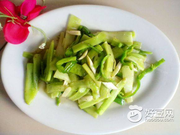 青椒炒黄瓜