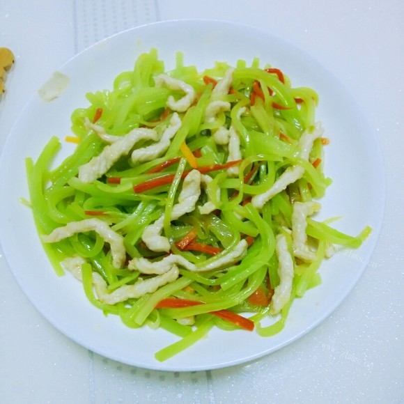 青笋肉丝