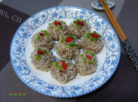 美味的珍珠丸子