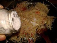 家常菜番茄炒土豆丝做法图解9)