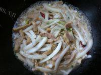 家常菜白菜炒牛肚做法图解5)