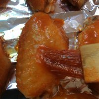 美味的奥尔良烤翅做法图解5)