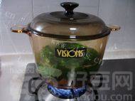 猪肝菠菜汤做法图解9)
