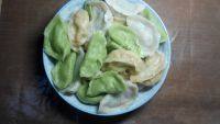 自己做的冬至饺子