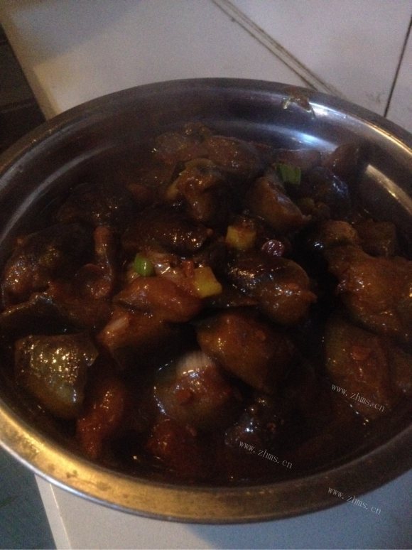 美味营养的酱茄子