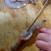 鲜美无敌的蒜蓉海虾蒸金针菇的做法图解六