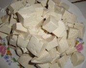 鸡蛋炒豆腐做法图解1)