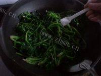 自制炒菠菜