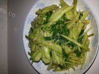 色味俱全的腐乳炒通菜