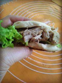传统美食陕西肉夹馍做法图解8)