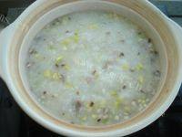 自制蔬菜瘦肉粥