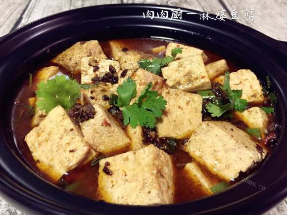 香气浓郁的四川麻婆豆腐