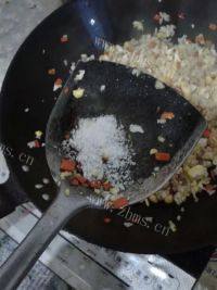 自己做的黄金炒饭做法图解12)