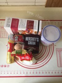 自制可可华夫饼做法图解1)