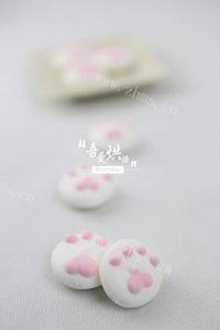 自制猫爪棉花糖做法图解8)