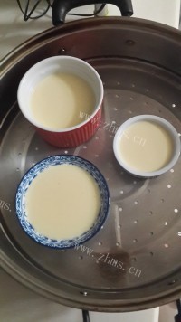 暖心的红豆布丁奶茶做法图解4)