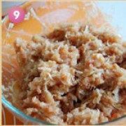 美味的红油香醋萝卜丝蒸饺做法图解8)