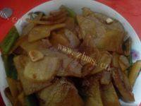 青椒炒土豆片