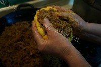 美味的包团子做法图解8)