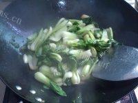 绿色食物之清炒小白菜做法图解5)