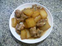 美味的排骨烧冬瓜