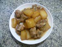 美味的排骨烧冬瓜
