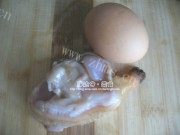 家常菜蛤蜊青椒鸡蛋炒做法图解1)