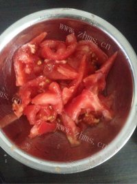 美味的蔬菜鸡蛋面做法图解1)