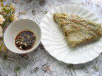 自己做的香煎茄饼