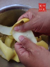 自制柚子皮糖做法图解4)