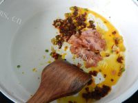 家常菜肉末豆腐做法图解5)