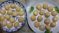 美味的炸南瓜丸子做法图解9)