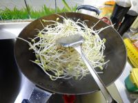 家常菜豆芽炒香干做法图解3)