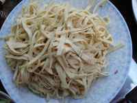 家常菜干豆腐炒韭菜做法图解1)