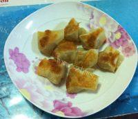 自己做的香煎馄饨