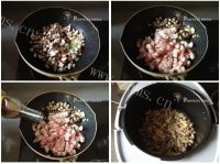美味营养的香菇卤肉饭做法图解2)
