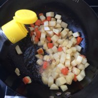 家常菜炒四丁做法图解6)